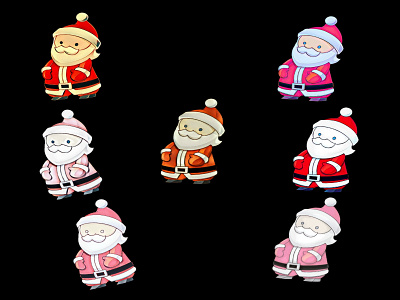 Cartoon Clip Art of Santa Claus Png santa claus pictures