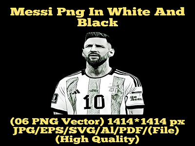 Messi Png In White And Black messi argentina wallpapers hd