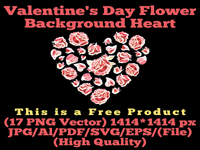 Valentine's Day Flower Background Heart flower shops valentine ne