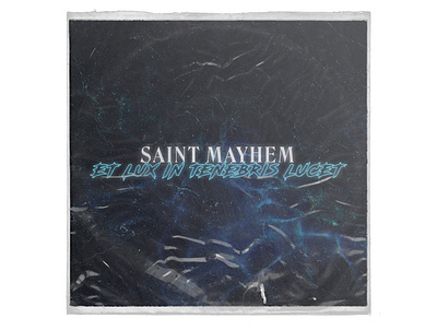 Artwork - Saint Mayhem cd artwork cd cover lights music artwork sky space texture