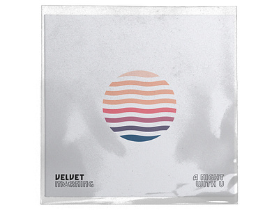 Artwork - Velvet Morning cd artwork cd cover geometic logo minimal music artwork shapes