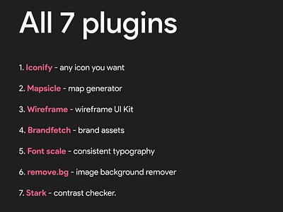 7 Awesome Figma Plugins!!!