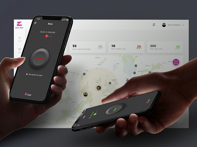 Zeus - Personal Safety App - UI/UX