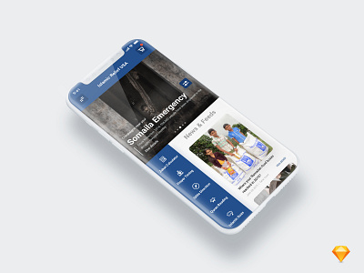 Islamic Relief USA APP UI