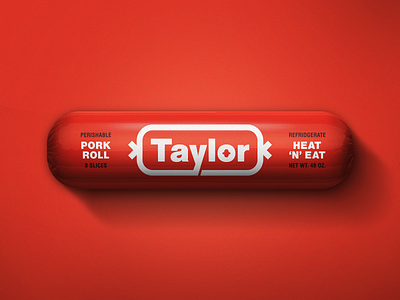 Taylor Pork Roll branding design identity illustration logo packaging packaging design type vector