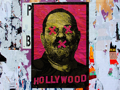 pooʍʎlloɥ celebrity color hollywood illustration portrait poster print propaganda