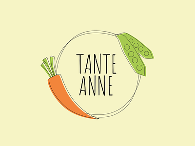 Tante Anne - logo design for a small shop