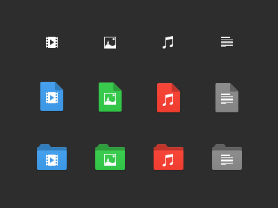 File & Folder Icons