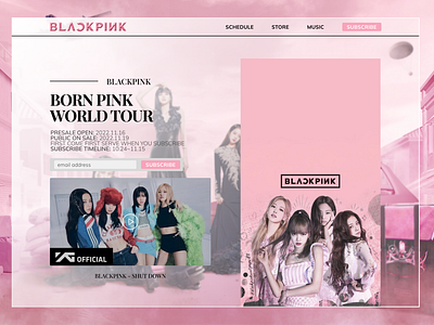 Blackpink World Tour Cover Page