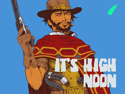 Clint McCree clint eastwood mccree overwatch t shirt video games