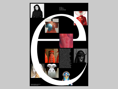 EIKO IKANA branding design editorial graphic design haas grotesk poster typographic typography ui visual design web