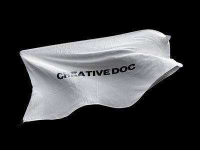 Creative Doc Flag creativedoc digital design editorial graphic design