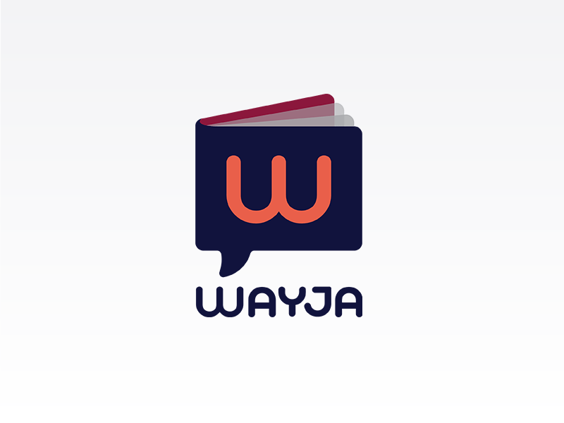 Wayja Logo - Social Betting App app betting branding logo wallet