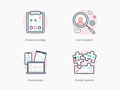 Portfolio illustrations design systems icon illustration product product design product designer product strategy ui user experience user interface user research ux visual design