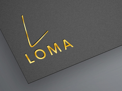 LOMA Agency branding design graphic design illustration logo