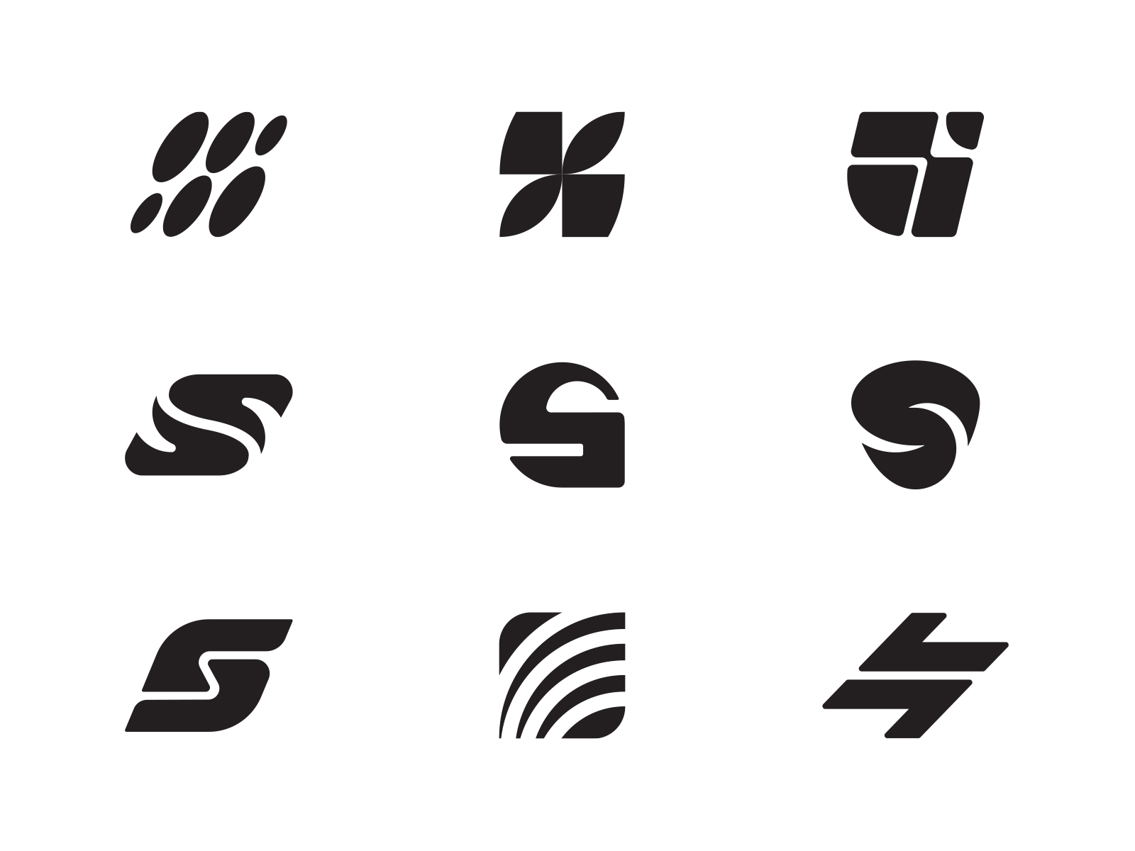 S lettermarks by Atanas Lazarov on Dribbble