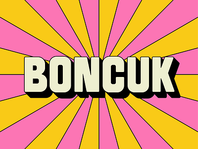 SK Boncuk font type typeface typography