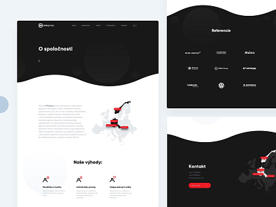 LUTO - About Company agency app branding business careers clean gradient illustration landing page luto minimal mobile app portfolio product sketch ui web web app webdesign website