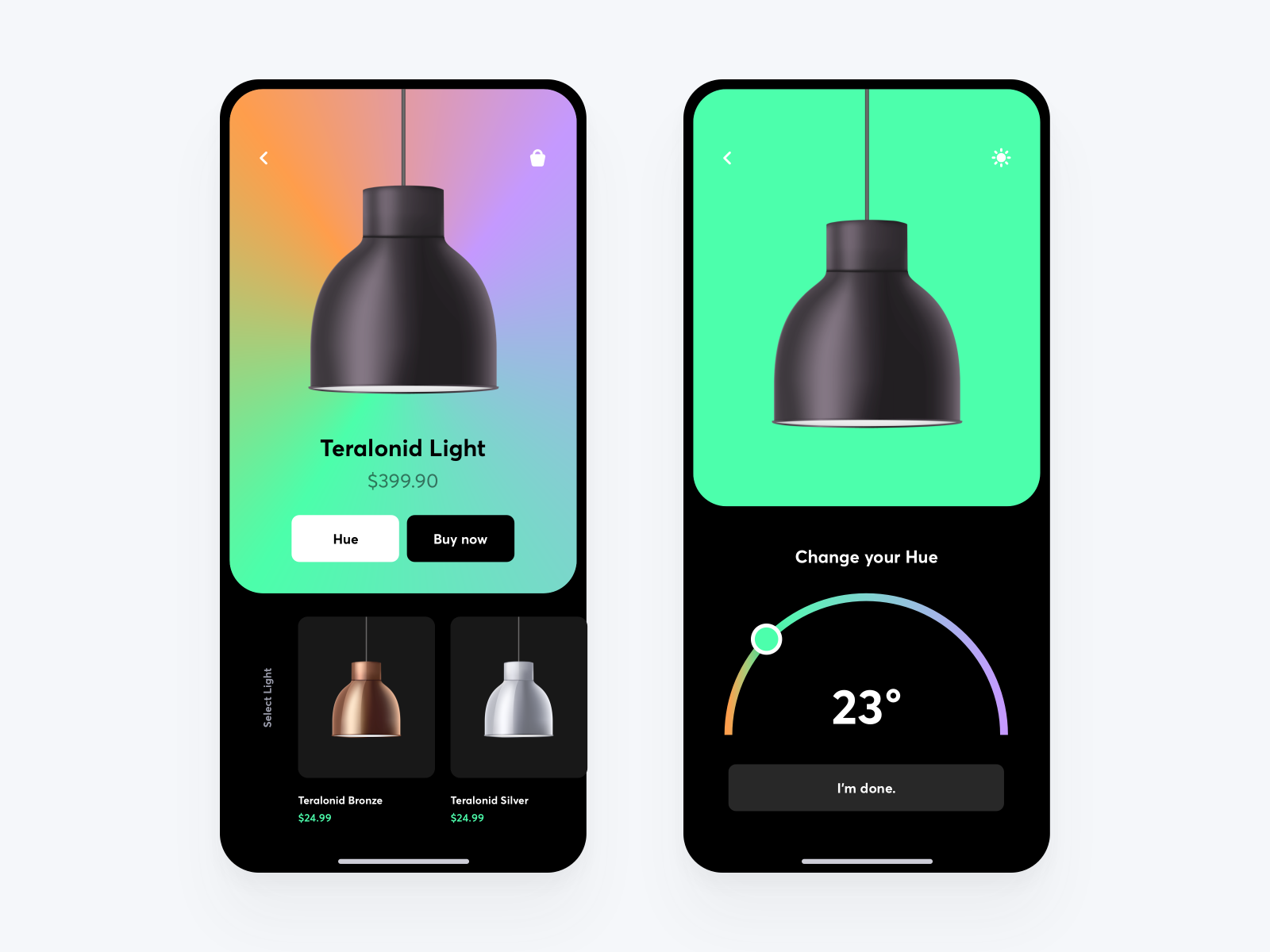 HUE-LIGHT by Daniel Gago for blank on Dribbble