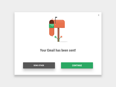 Pop-Up / Overlay 016 dailyui pop up uxui webdesign