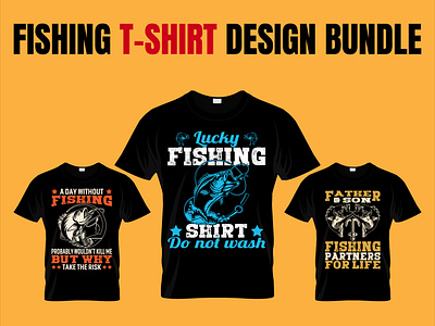 Fishing T-Shirts Design Bundle