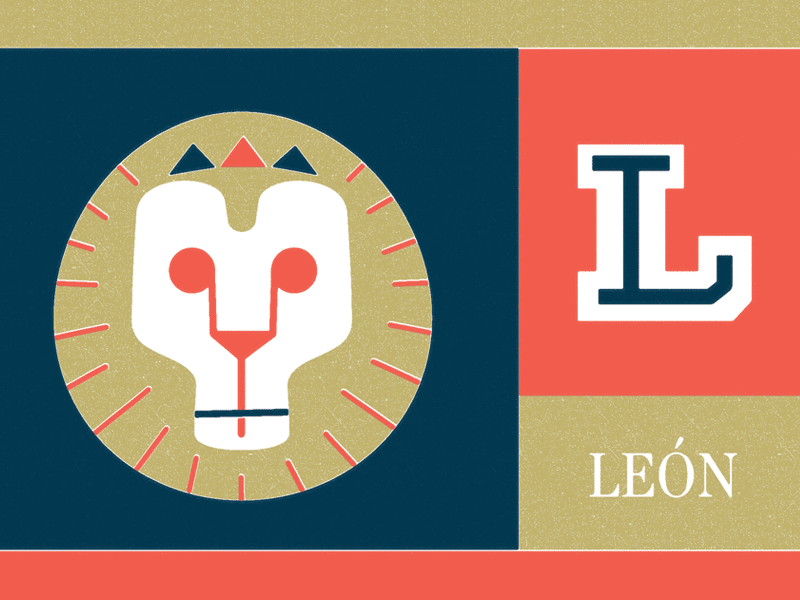 Lonely Leon illustration lion