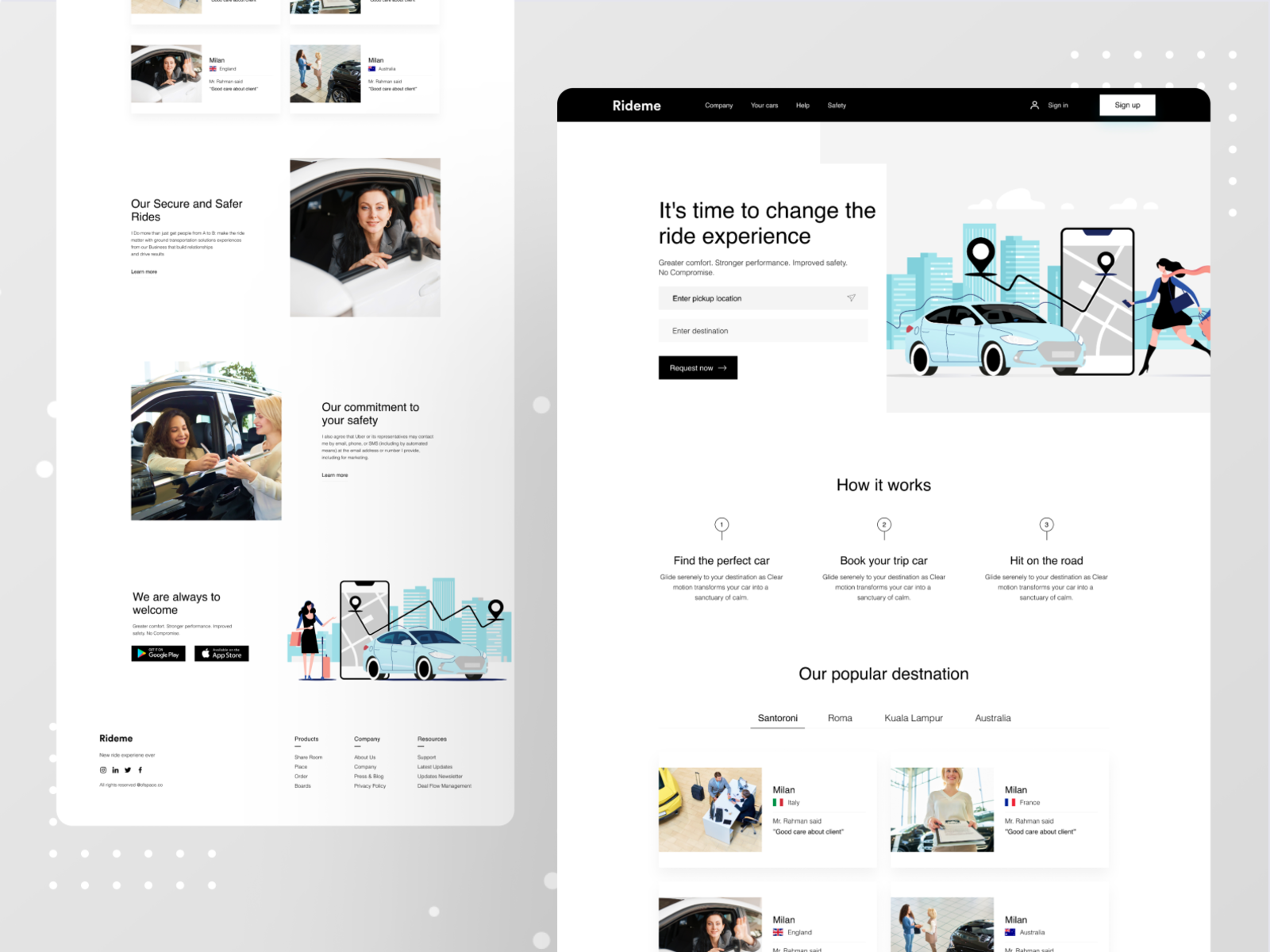 Uber designs, themes, templates and downloadable graphic elements 