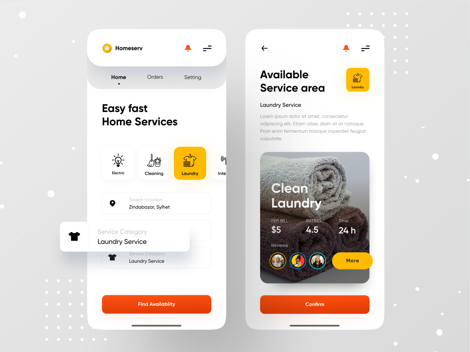 Home Rent Services by Ofspace on Dribbble