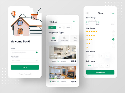 House Rent for Different Purpose app design brand brand design brand identity branding branding agency branding and identity branding concept branding design ofspace ofspace agency real estate real estate agency real estate agent real estate branding real estate logo website design