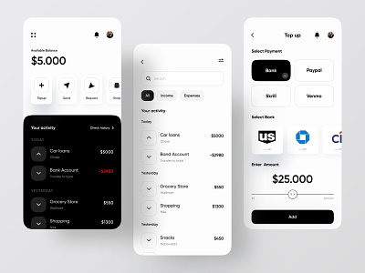 Wallet App app design branding branding agency branding design dribbble money money app money transfer ofspace ofspace agency payment payment app payments paypal transfer money wallet wallet app wallets