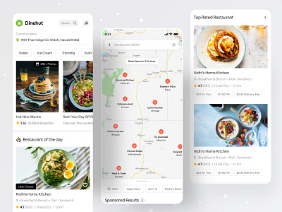 Food Application app design branding deliveroo dribbble food and drink food app food app design food app ui food apps food illustration logo minimal food app ofspace ofspace agency swiggy yelp zomato