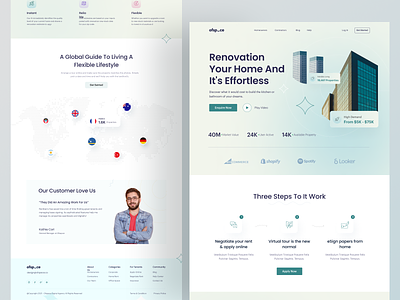 Real Estate Landing Page I Ofspace