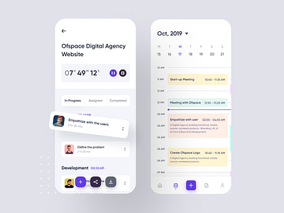 Project Tracking iOS App Design