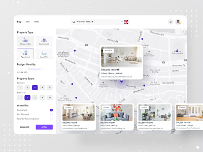Buy-Sell-Rent branding dribbble map ofspace real estate real estate agency real estate agent real estate branding real estate logo realestate realestate logo rent rental rental app rentals renting website design