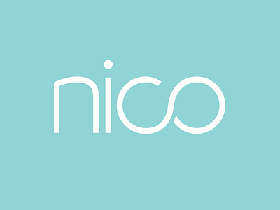 Nico Identity branding concept identity logo type typeface typography