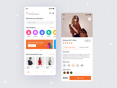 E-commerce - Mobile App