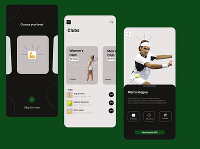 Sport App 3d animation branding design graphic design illustration logo motion graphics ui vector