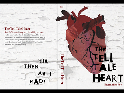 The Tell Tale Heart collage graphic design illustration