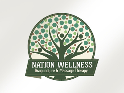 Nation Wellness Concept 2 branding canada concept logo minimal typography vector wellness