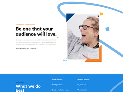 Branding Services Exploration colorful exploring ux ui web design