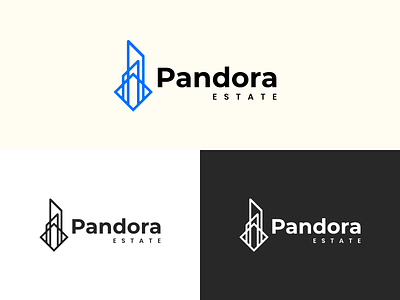 Pandora Estate - logo design branding design logo
