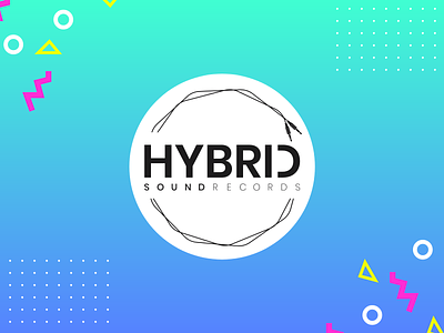Hybrid Sound Records - Logo design design logo logo design logo designer logotype