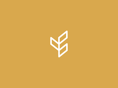 Agrival: Symbol agriculture branding grain letspanda logo mark minimal minimalist symbol wheat