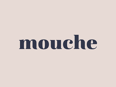 mouche: wordmark