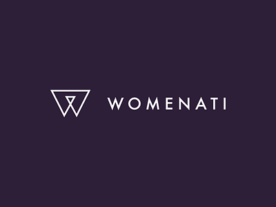 Womenati branding letspanda logo magical minimal minimalist mystery rune w
