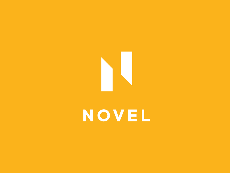 Novel Logo By Let's Panda On Dribbble