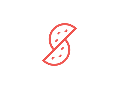 Switberry "S" lettermark berry branding letspanda lettermark mark s symbol typography