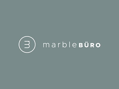 Marble Büro: Logo Design