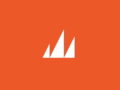 Torch Ventures: Symbol abstract branding fire flame geometric letspanda minimalist symbol torch triangle