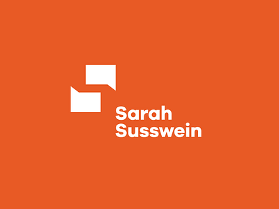 Sarah Susswein: Logo branding clean education educational letspanda lettermark logo mark minimalist modern negative space s speech speech bubble therapy type typography